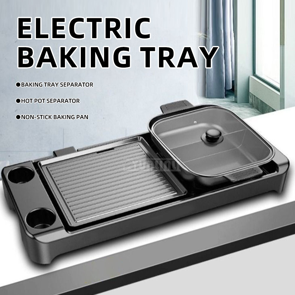 Electric Barbecue Hotpot Stove - Kitchen Appliances Home recension och pris