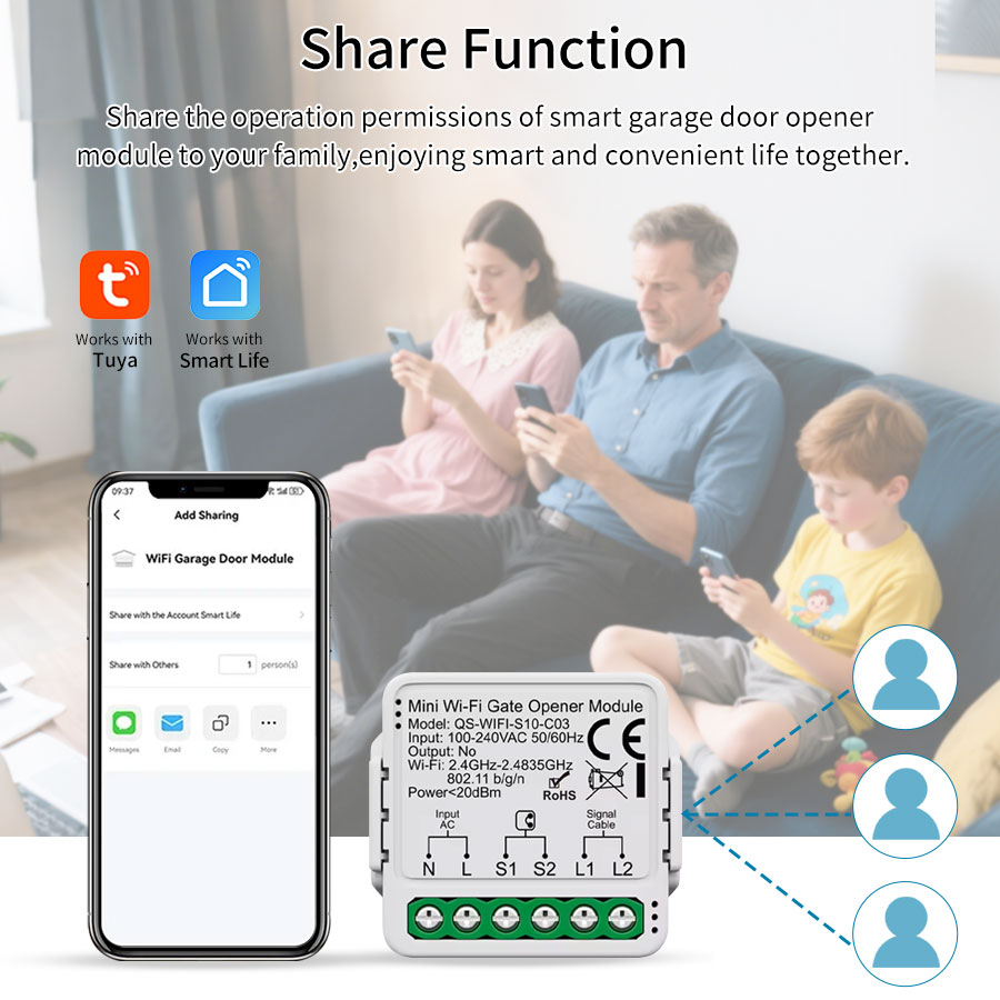 Tuya Smart WiFi or Zigbee Gara - Kitchen Appliances Garage recension och pris