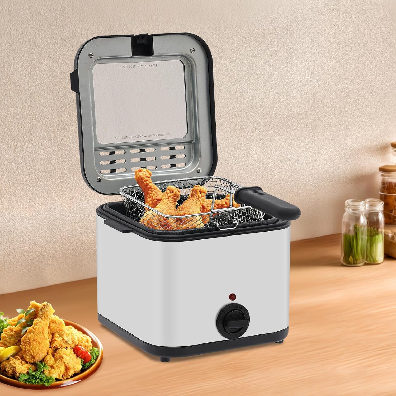Countertop Electric Deep Fryer - Kitchen Appliances Home recension och pris