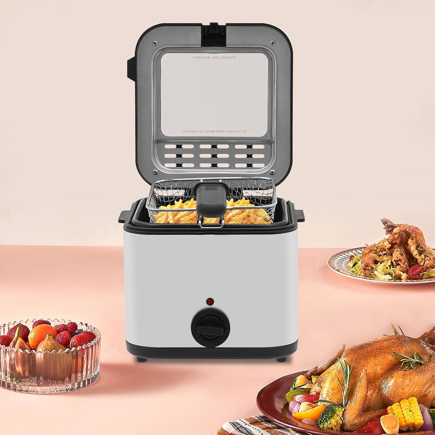 Countertop Electric Deep Fryer - Kitchen Appliances Home recension och pris