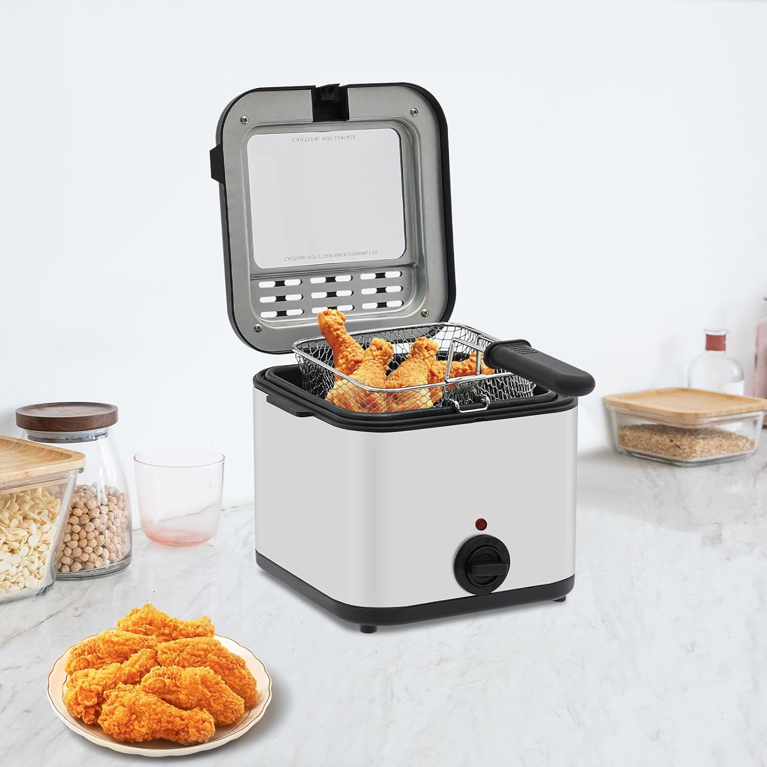 Countertop Electric Deep Fryer - Kitchen Appliances Home recension och pris