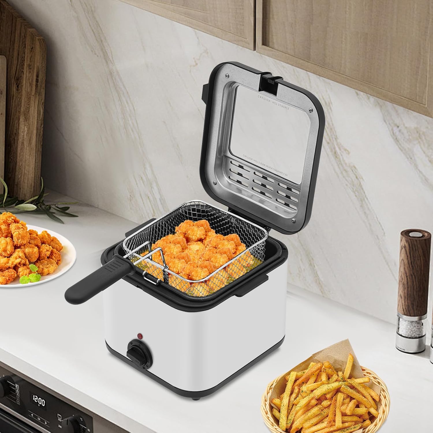 Countertop Electric Deep Fryer - Kitchen Appliances Home recension och pris