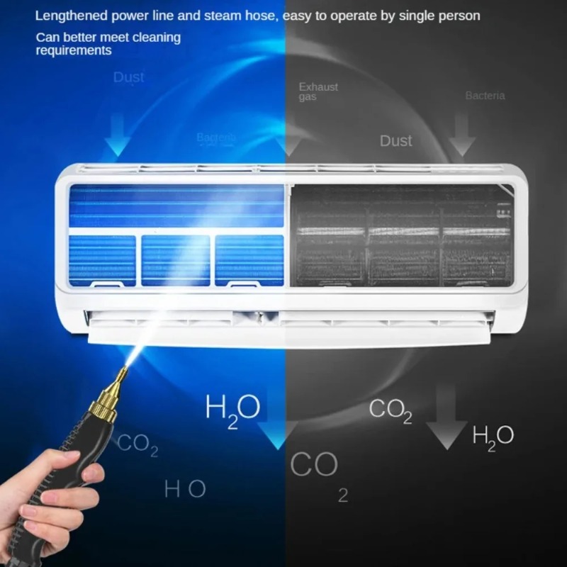 1500W Steam Cleaner High tempe - Kitchen Appliances Home recension och pris